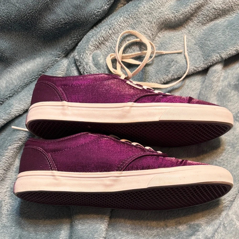 Vans Women's velvet Purple Sneakers Size 7